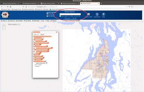 kitsap county parcel search